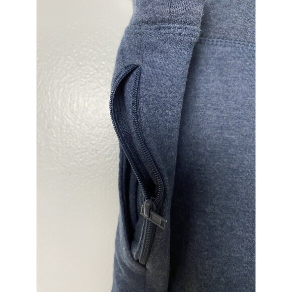 Eddie Bauer Men's Shorts Bermudas  Navy Blue Pull On Elastic & Tie XL - Picture 4 of 10